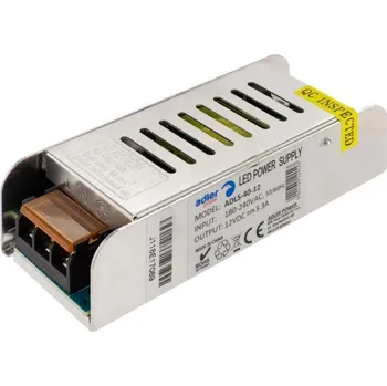 Napájecí zdroj pro osvětlení Greenlux LED DRIVER 40W/M-SLIM (ADLS-40-12), 40W, 12V, 3A, IP20, Greenlux GXLD110