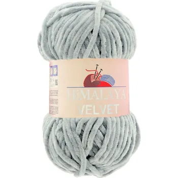 Příze Himalaya Velvet 90051 šedá