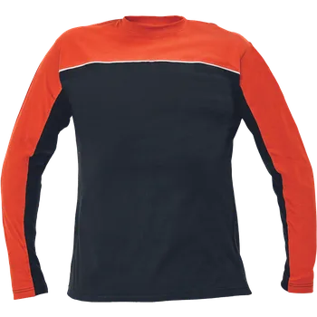 pracovní tričko EMERTON triko dlouhý rukáv černá