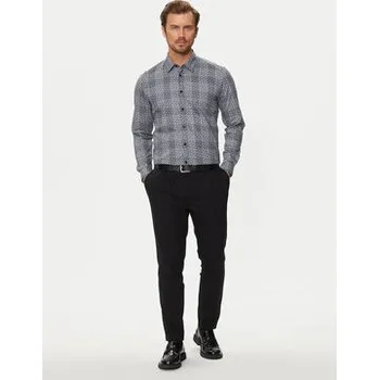 Boss Košile Liam 50521641 Šedá Regular Fit XL