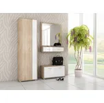 Předsíň MAFFRA, dub sonoma/bílý lesk, 5 let záruka + vyzvednutí ZDARMA