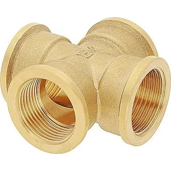 Fitinka Emsan - fitinky a armatury Kříž mosaz 180 FFFF 3/4”