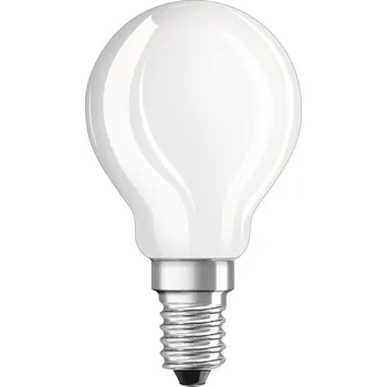 Lampička OSRAM LED žárovka kapka E14 4W 827 matná sada 2ks
