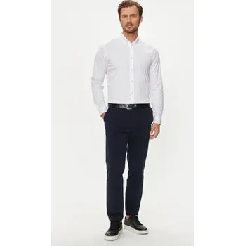 Pánská košile Boss Košile Roan 50520291 Bílá Slim Fit XL