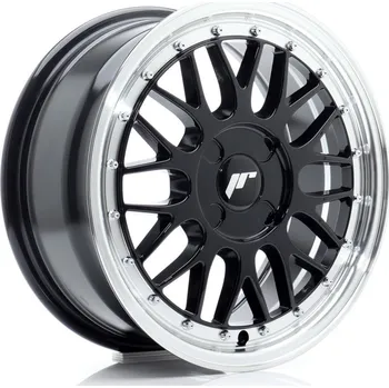 Alu kolo JR Wheels JR23 16x7 ET20-45 4H BLANK Gloss Black w/Machined Lip