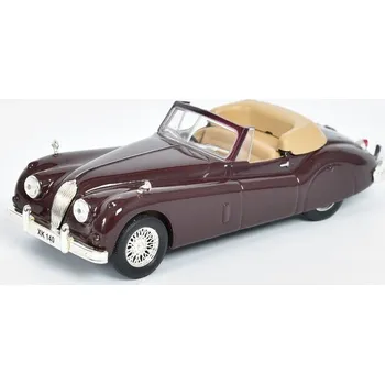 autíčko Jaguar XK 140 1:43 - Superauta DeAgostini časopis s modelem Jaguar XK140 - kovový model auta z časopisu Superkary - Superauta
