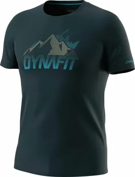 Pánské tričko Dynafit Transalper Graphic Shirt Men Blueberry