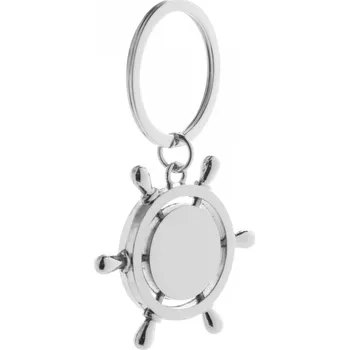 Reklamní Vertigo přívěšek na klíče, stříbrná