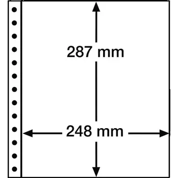 Obal pro sběratelský předmět Leuchtturm LIGHTHOUSE R-list 1C plastový, průhledný (bal. 5 ks)