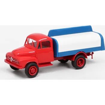 autíčko Borgward B 1500 1954 s cisternou 1:87 Borgward B-1500 - kovový model auta