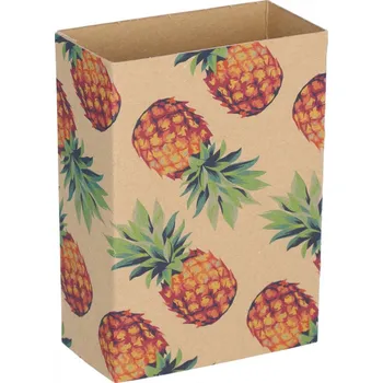 Jednorázové nádobí Reklamní CreaSleeve Kraft 200 papírový kraftový rukáv na zakázku, přírodní