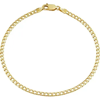 Šperk Zlatý náramek SQUARE CURB PANCR 2,7 mm - Y 20 cm