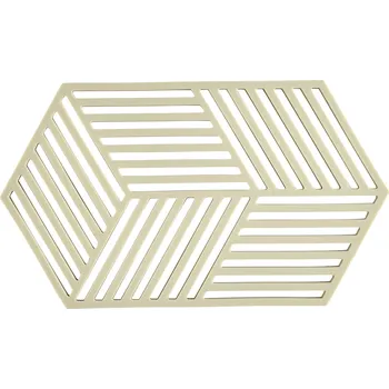 Úložný box Zone Denmark, Podložka pod horké nádobí Hexagon 24 cm hruškově zelená - Formadore