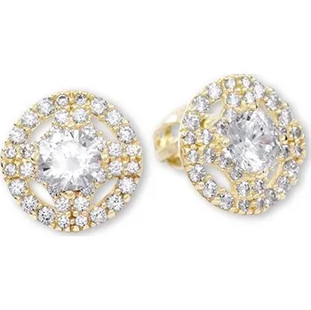 Náušnice Soliter Blyštivé náušnice ze žlutého zlata 239 001 00859 + 2 měsíce na vrácení zboží