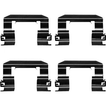 Přislušenství brzdového systému Sada příslušenství, obložení kotoučové brzdy TEXTAR 82550200