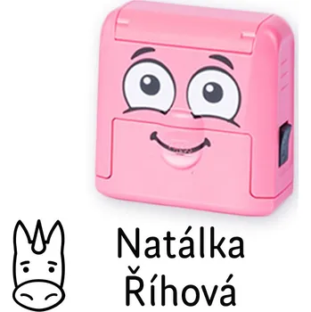 Razítko Razítko se jménem na dětské oblečení, JEDNOROŽEC