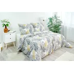 Stanex Ložní povlečení bavlněné Irina žlutá (LS261) Rozměry povlečení: Francouzská deka (š x d) 200 x 220 cm