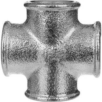 Fitinka Pozinkovaný kříž FFFF 5/4", typ 180