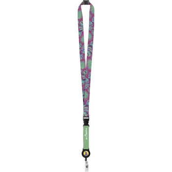 Reklamní Subyard YoYo B Safe lanyard se sublimací na zakázku, bílá