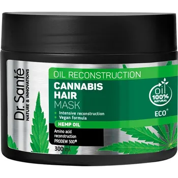 Vlasová regenerace Maska na vlasy Cannabis Hair 300ml Dr.Sante