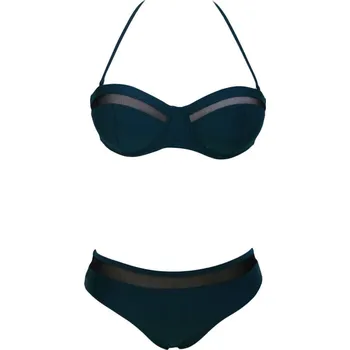 Dámské plavky F4happy dvoudílné plavky 141067-2 modrá XS