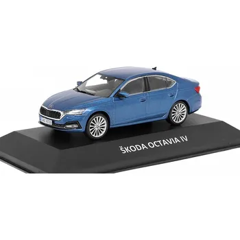 autíčko DeAgostini Škoda Octavia IV 2019 1:43 - Kaleidoskop slavných vozů časopis s modelem #65 Škoda Octavia 4 2019 - DeAgostini - kovový model auta