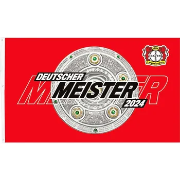 Vlajka Fan-shop Vlajka BAYER 04 LEVERKUSEN Meister