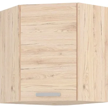 Kuchyňská linka BETRIA, skříňka horní rohová 58/58 cm, dub bordeaux + vyzvednutí ZDARMA