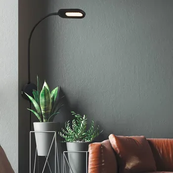 Lampička Briloner LED nástěnné světlo 2177015 se stmívačem, černá 1 x 6 W LED - Doprava zdarma