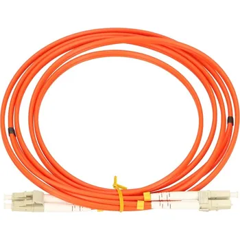 Síťový kabel Extralink LC/UPC-LC/UPC | Patchcord | Multimodový, Duplex, 50/125um, 3mm, 2m