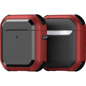 Příslušenství pro sluchátka DuxDucis Pouzdro na sluchátka AirPods - DuxDucis, PECA Red