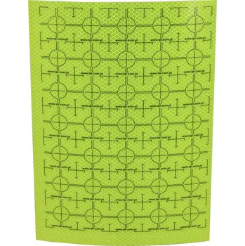 TPI Žlutá fólie A4 se štítky - 35ks formátu 4cm x 4cm