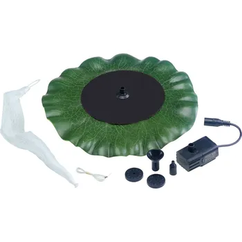 Venkovní osvětlení SMART GARDEN Solární fontána Lily Fountain, plovoucí, IP68 zelený - Doprava zdarma