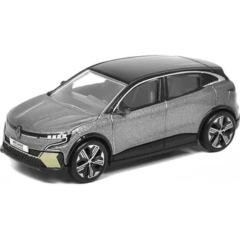autíčko Renault Megane E-Tech 100% Electric 2022 šedá metalíza 1:64 - NOREV Renault Megane E Tech 100% Electric 2022 - kovový model auta 1/64
