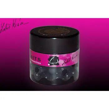 Boilies LK BAITS MINI Boilies DIPPED 12mm 150ml BLACK PROTEIN