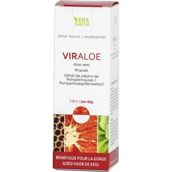 Ústní sprej Verasana Viraloe – ochranný ústní sprej