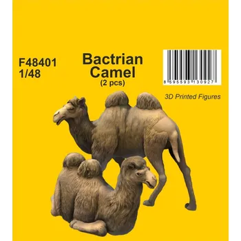 Plastikový model 1:48 Bactrian Camel (2 pcs)