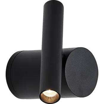 Lampička Viokef Nástěnné svítidlo Planet LED, černé - Ø nástěnného držáku 6 cm; Ø světelného prvku 2,5 cm černá 1 x 4 W LED - Doprava zdarma