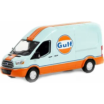 autíčko Ford Transit Gulf 2019 1:64 Ford Transit Gulf - kovový model 1/64