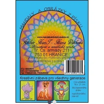 kreativní sada Pískové obrázky malá sada - pro kluky