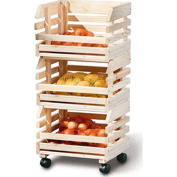 police Skládací regál OMAN 2, masiv + vyzvednutí ZDARMA