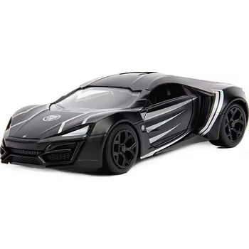 autíčko Lykan Hypersport 2017 z filmu Černý panter 1:32 - Jada Toys Lykan Hypersport 2017 Black Panter 1/32
