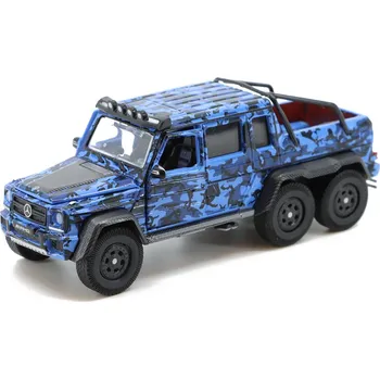 autíčko Mercedes-Benz G63 AMG 6x6 Marine Camouflage 1:64 - Era Car Mercedes AMG G63 6x6 Kamufláž - kovový model auta