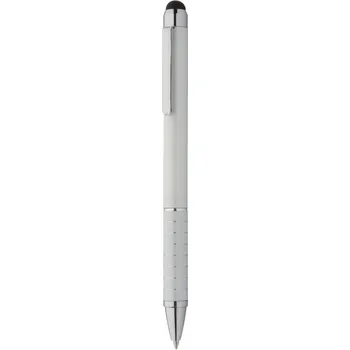 Reklamní Gambit dotykové kuličkové pero, bílá