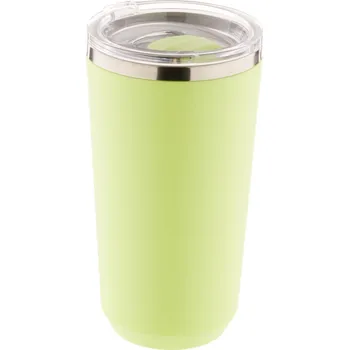 Reklamní Lungogo termo hrnek, limetková zelená