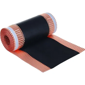Hřebenový větrací pás VR Vent Roll – měděný 240 mm
