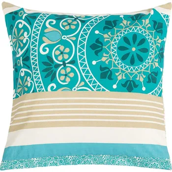 Povlak na dekorativní polštářek Bellatex Povláček bavlněný Tyrkysová