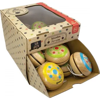 Dřevěná hračka Svoora - Dřevěné Jo-Jo Indie - modrá