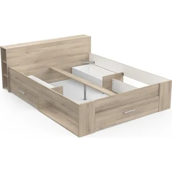 Postel RAWAL postel 160x200 cm, dub kronberg +možnost VÝNOSU + vyzvednutí ZDARMA