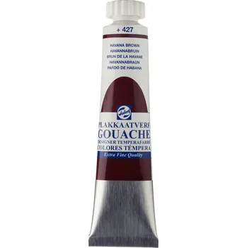 Speciální výtvarná barva TALENS Kvašová barva Gouache Extra Fine - 427 Havana Brown Objem: 20 ml